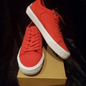 Champion Fringe LO CPS1018M Mens Red Canvas